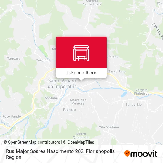 Rua Major Soares Nascimento 282 map