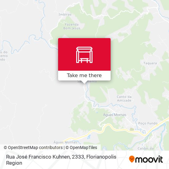 Rua José Francisco Kuhnen, 2333 map