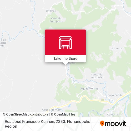 Rua José Francisco Kuhnen, 2333 map