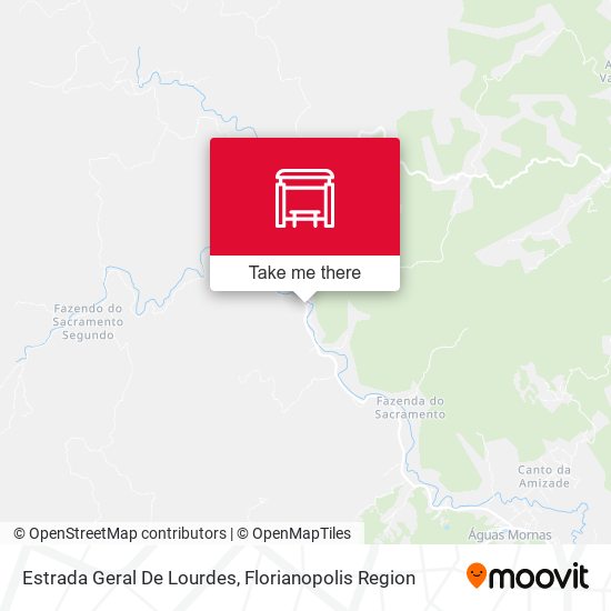 Estrada Geral De Lourdes map