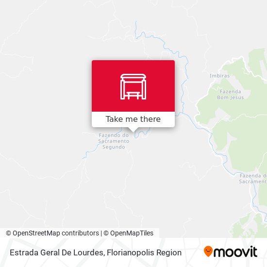 Estrada Geral De Lourdes map