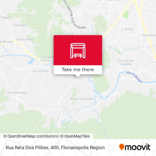 Rua Reta Dos Pilões, 400 map