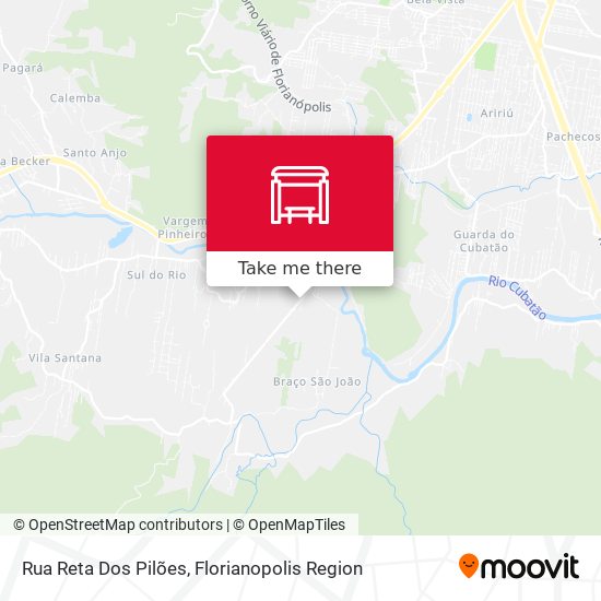 Rua Reta Dos Pilões map