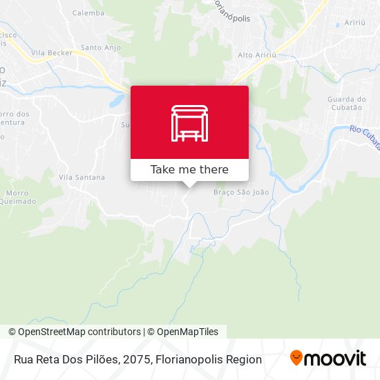 Rua Reta Dos Pilões, 2075 map