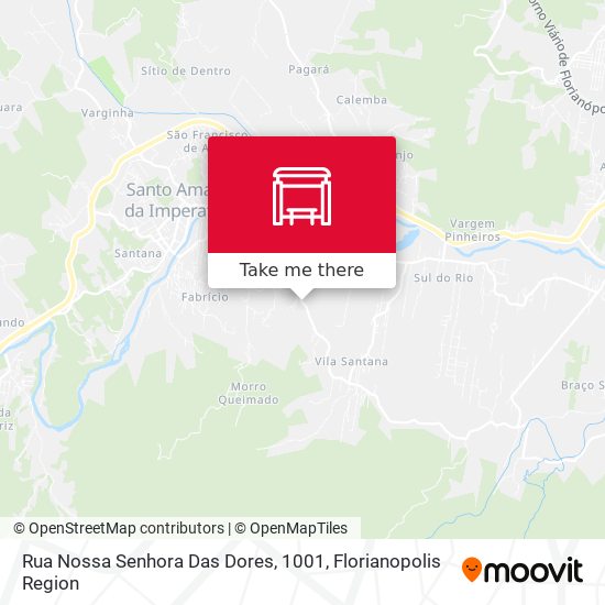 Rua Nossa Senhora Das Dores, 1001 map