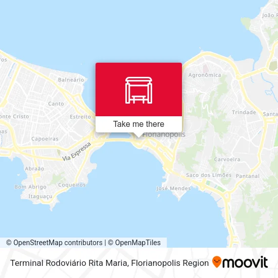 Terminal Rodoviário Rita Maria map