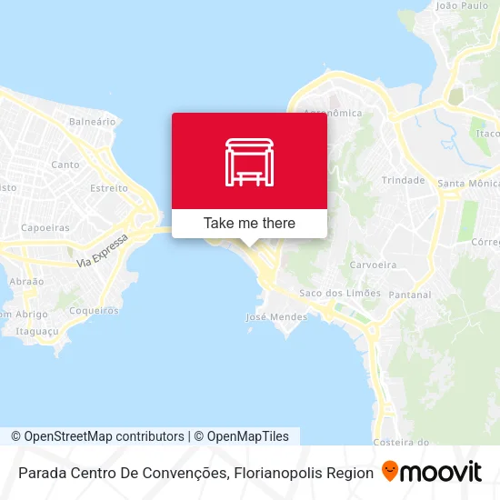 Mapa Parada Centro De Convenções