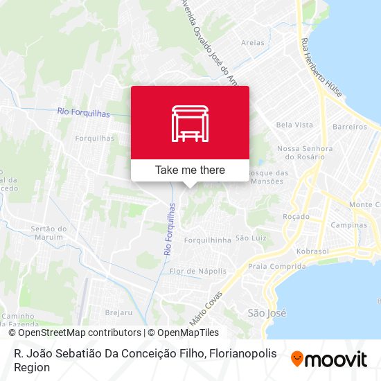 R. João Sebatião Da Conceição Filho map