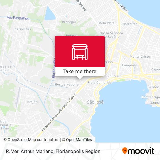R. Ver. Arthur Mariano map