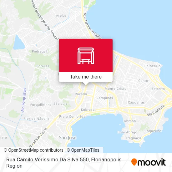 Rua Camilo Veríssimo Da Silva 550 map