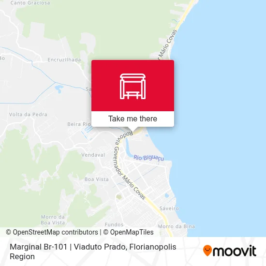 Marginal Br-101 | Viaduto Prado map