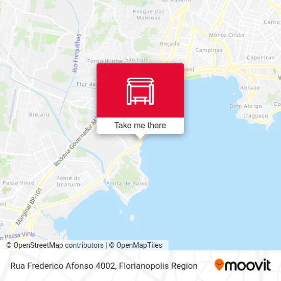 Rua Frederico Afonso 4002 map