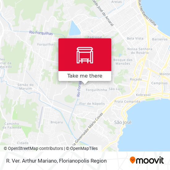 R. Ver. Arthur Mariano map