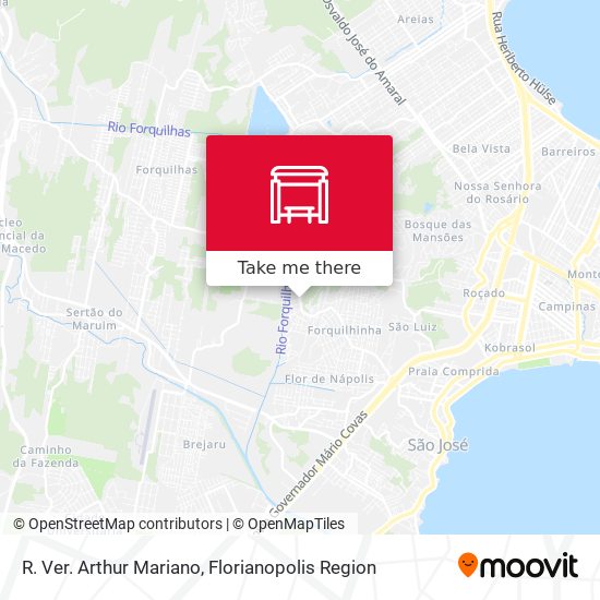R. Ver. Arthur Mariano map