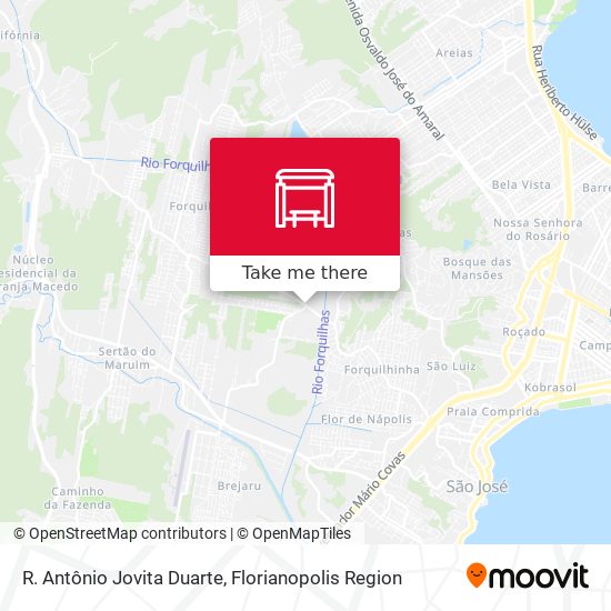 R. Antônio Jovita Duarte map