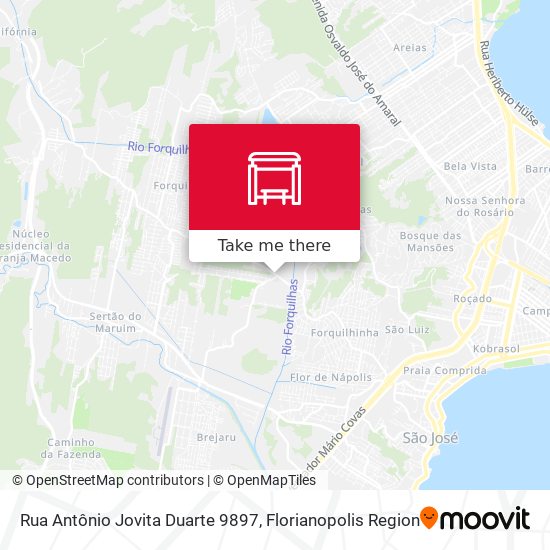 Rua Antônio Jovita Duarte 9897 map
