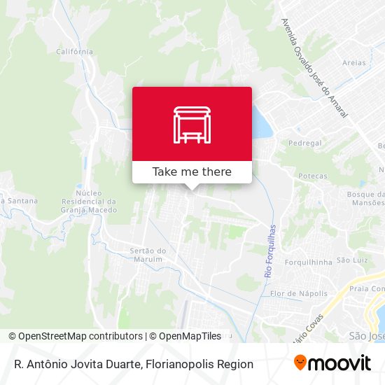 R. Antônio Jovita Duarte map