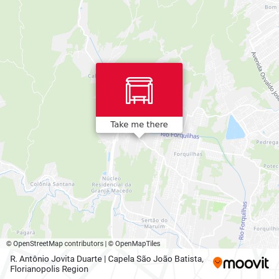 R. Antônio Jovita Duarte | Capela São João Batista map