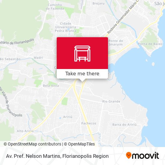 Av. Pref. Nelson Martins map