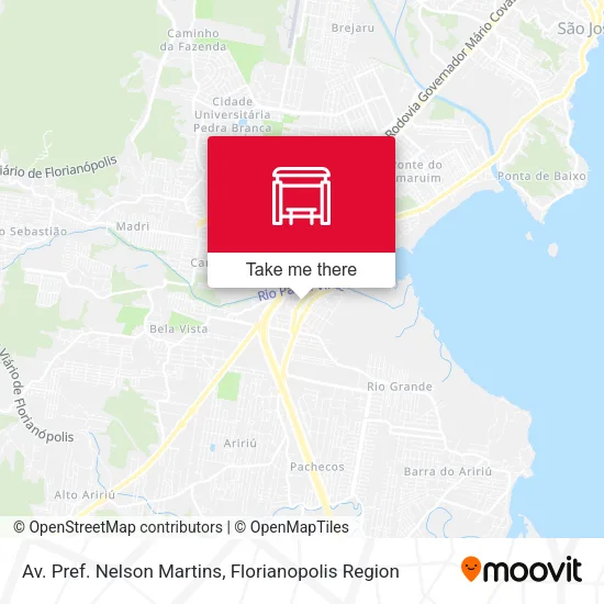 Av. Pref. Nelson Martins map
