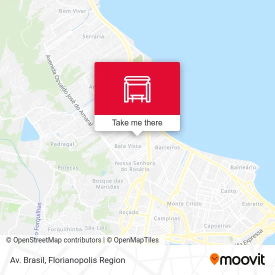 Av. Brasil map
