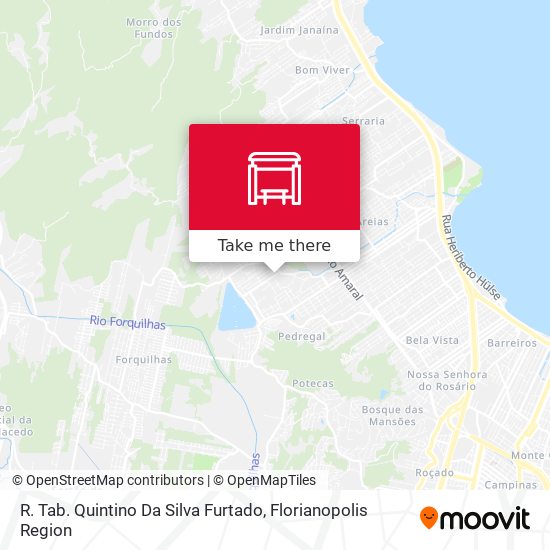 R. Tab. Quintino Da Silva Furtado map