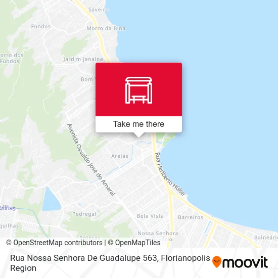 Rua Nossa Senhora De Guadalupe 563 map