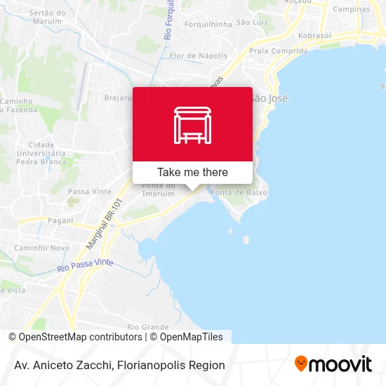 Av. Aniceto Zacchi map