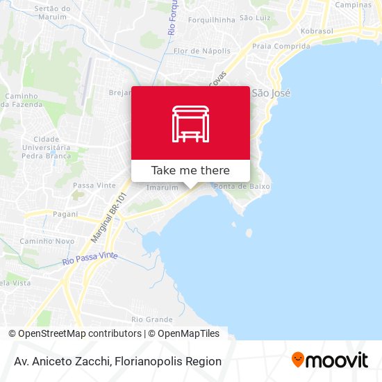 Av. Aniceto Zacchi map