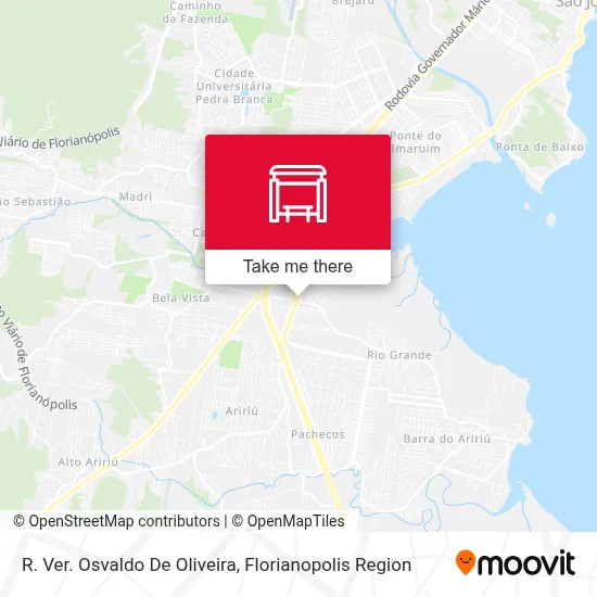 R. Ver. Osvaldo De Oliveira map