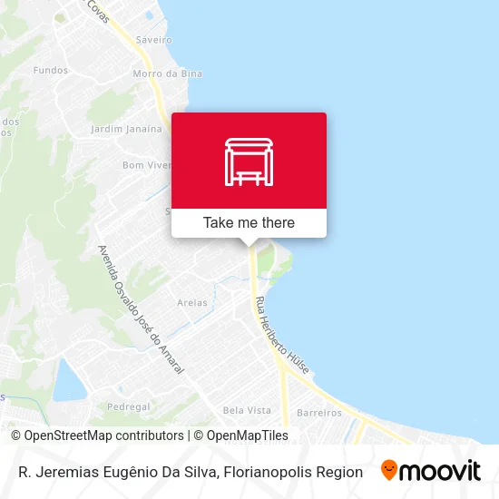 R. Jeremias Eugênio Da Silva map