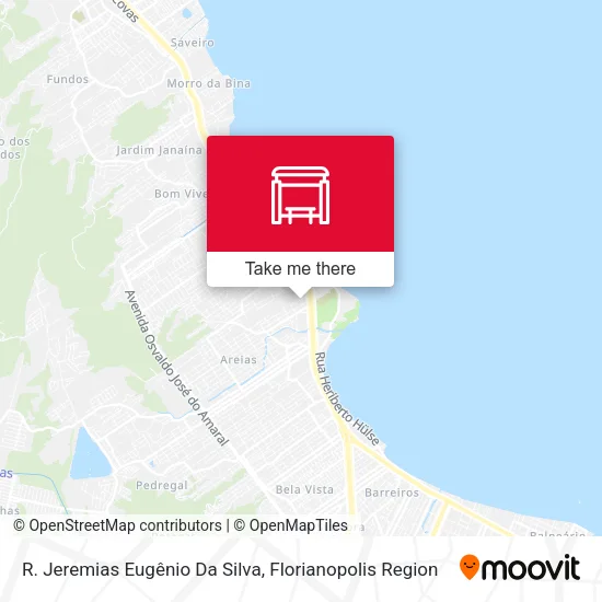 R. Jeremias Eugênio Da Silva map