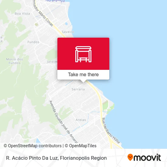 R. Acácio Pinto Da Luz map