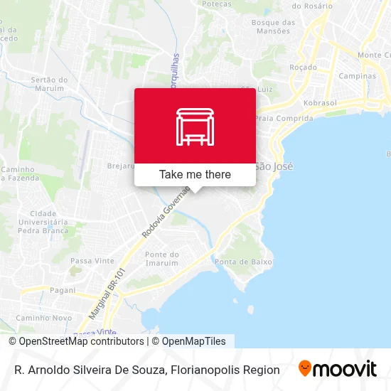 R. Arnoldo Silveira De Souza map