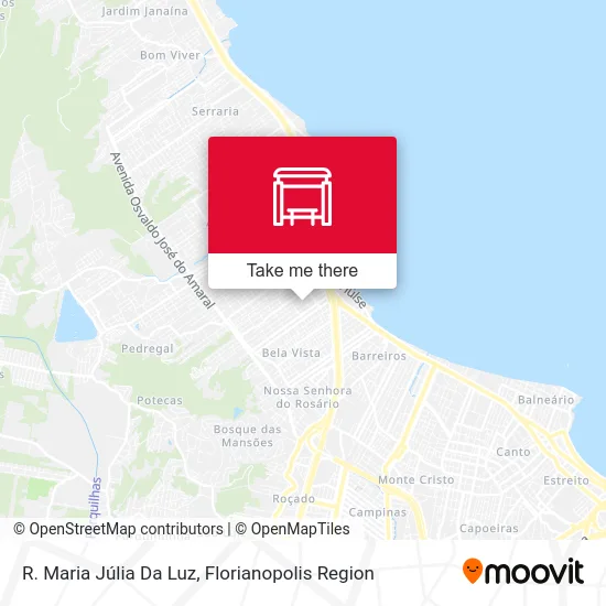 R. Maria Júlia Da Luz map