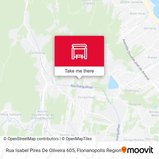 Rua Isabel Pires De Oliveira 605 map