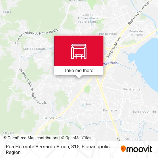 Rua Hermute Bernardo Bruch, 315 map