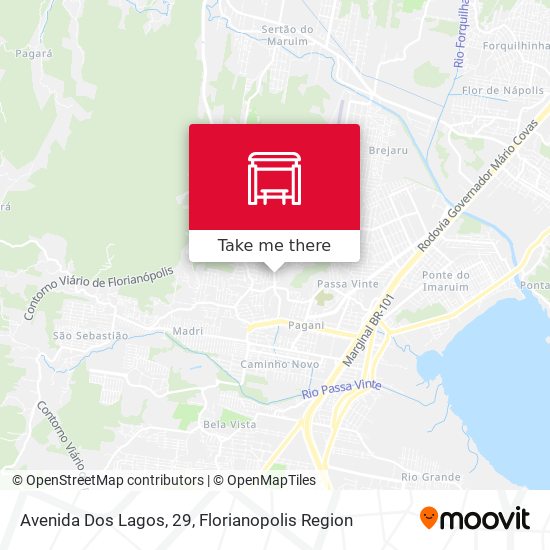 Avenida Dos Lagos, 29 map