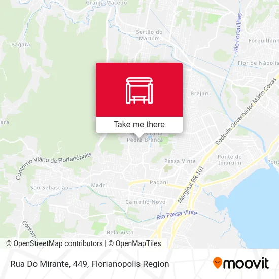 Rua Do Mirante, 449 map