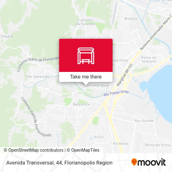 Avenida Transversal, 44 map