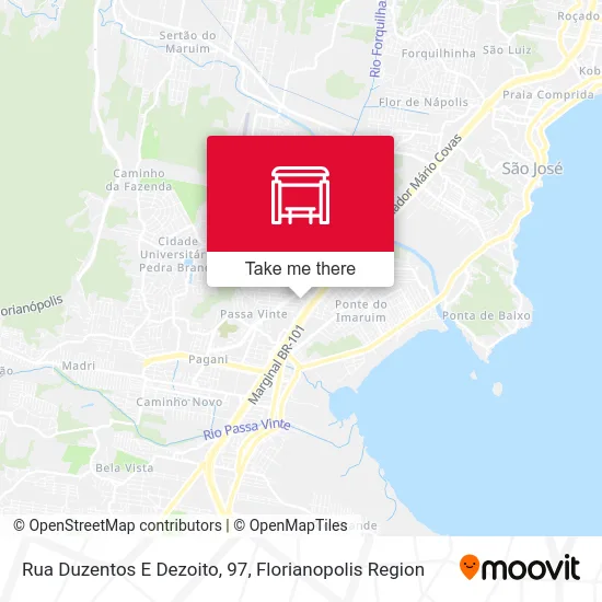 Rua Duzentos E Dezoito, 97 map