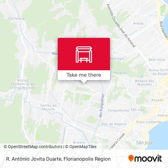 R. Antônio Jovita Duarte map