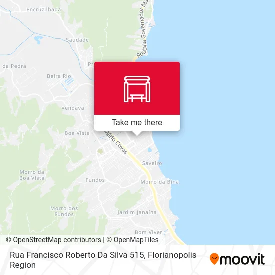 Rua Francisco Roberto Da Silva 515 map
