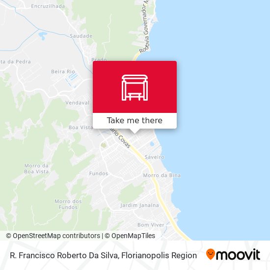 R. Francisco Roberto Da Silva map