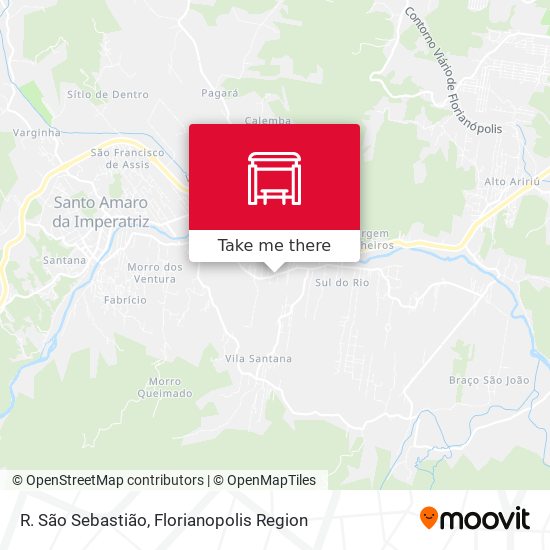 R. São Sebastião map