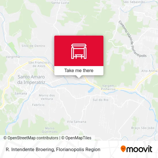 R. Intendente Broering map