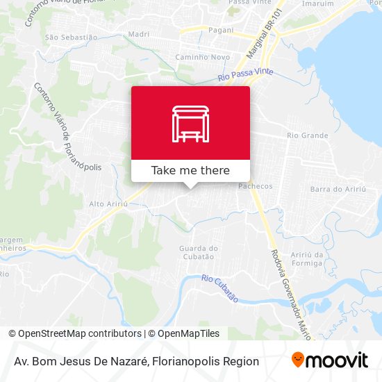 Av. Bom Jesus De Nazaré map
