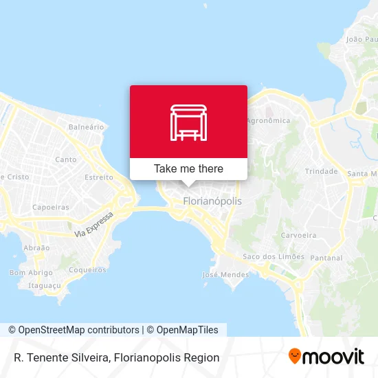 R. Tenente Silveira map