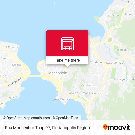 Rua Monsenhor Topp 97 map