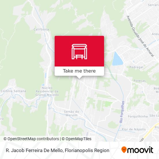 R. Jacob Ferreira De Mello map